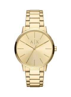 Women's Analog Stainless Steel Clasp Round Wrist Watch Ax2707