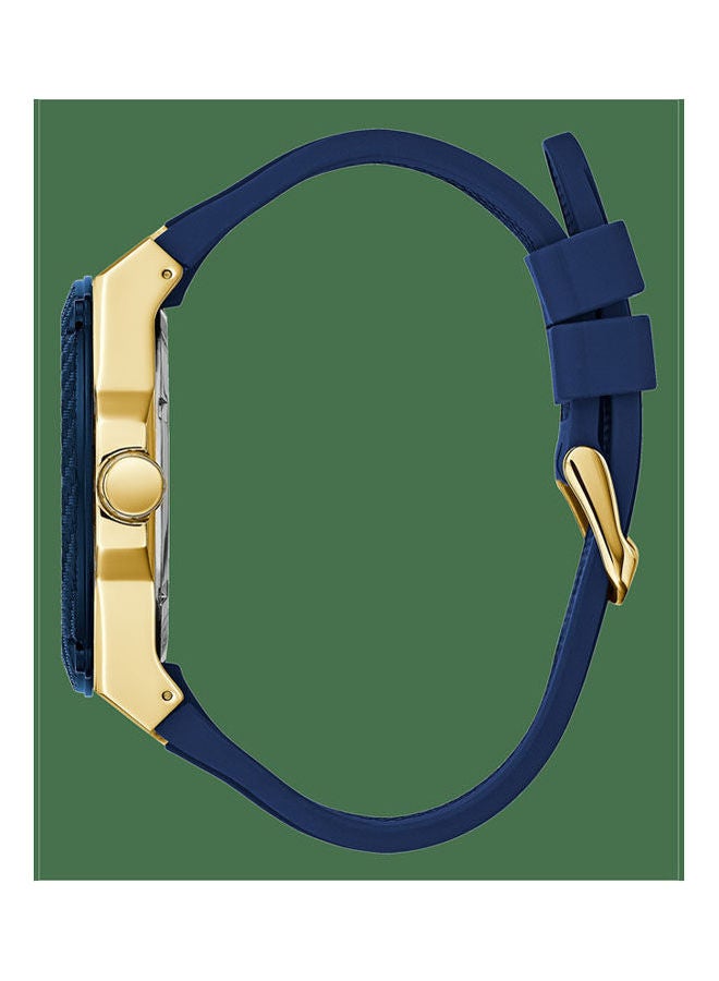 GUESS Men's Leather Analog Watch U1049g9 - Image 2