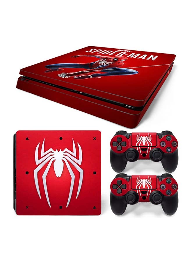 Console And Controller Decal Sticker Set For PlayStation 4 Slim