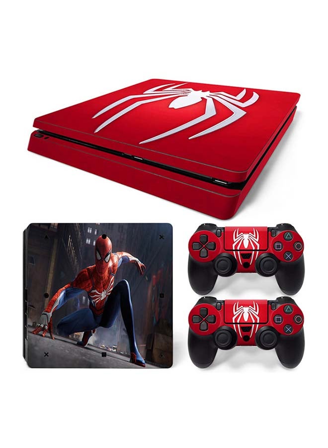 Vinyl Decal Console And Controller Decal Sticker Set For PlayStation 4 Slim 