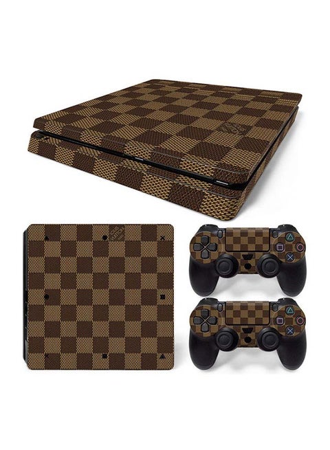 Console And Controller Decal Sticker Set For PlayStation 4 Slim