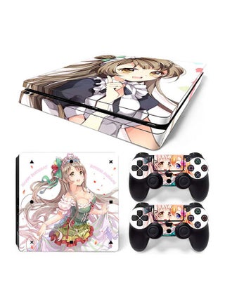 Console And Controller Decal Sticker Set For PlayStation 4 Slim - v1640239272/N50718087A_1