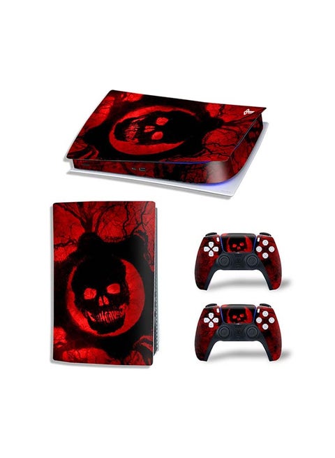 Console And Controller Decal Sticker Set For PlayStation 5 Digital Version