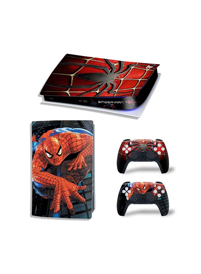 Vinyl Decal Console And Controller Decal Sticker Set For PlayStation 5 Digital Version 