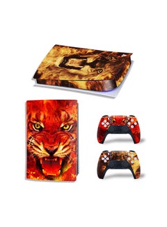 Console And Controller Decal Sticker Set For PlayStation 5 Digital Version