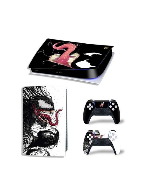 Console And Controller Decal Sticker Set For PlayStation 5 Digital Version
