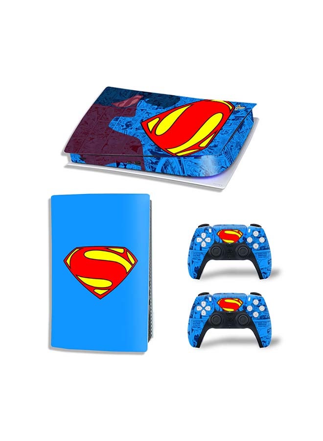 Vinyl Decal - Console And Controller Decal Sticker Set For PlayStation 5 Digital Version - Image 1