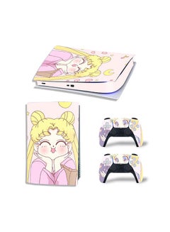 Console And Controller Decal Sticker Set For PlayStation 5 Digital Version