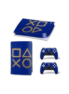 Console And Controller Decal Sticker Set For PlayStation 5 Digital Version