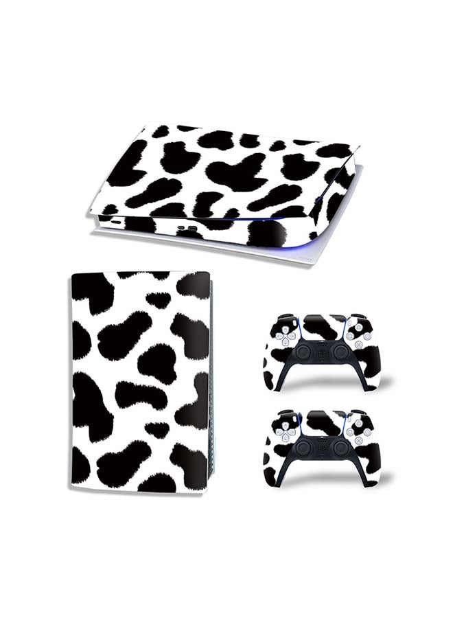 Vinyl Decal Console And Controller Decal Sticker Set For PlayStation 5 Digital Version 