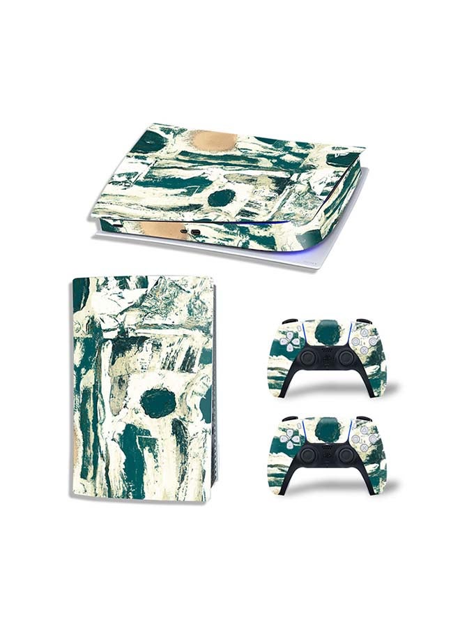 vinyldecal Vinyldecal Playstation 5 Digital Version Console And Controller Decal Sticker Set N50718233A