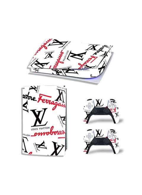 Console And Controller Decal Sticker Set For PlayStation 5 Digital Version