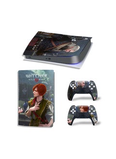 Console And Controller Decal Sticker Set For PlayStation 5 Digital Version