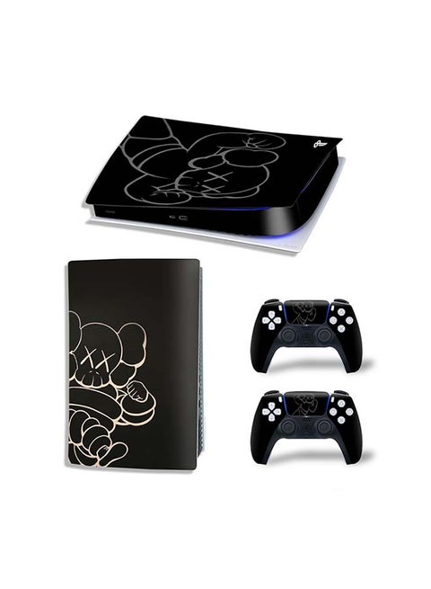 Console And Controller Decal Sticker Set For PlayStation 5 Digital Version