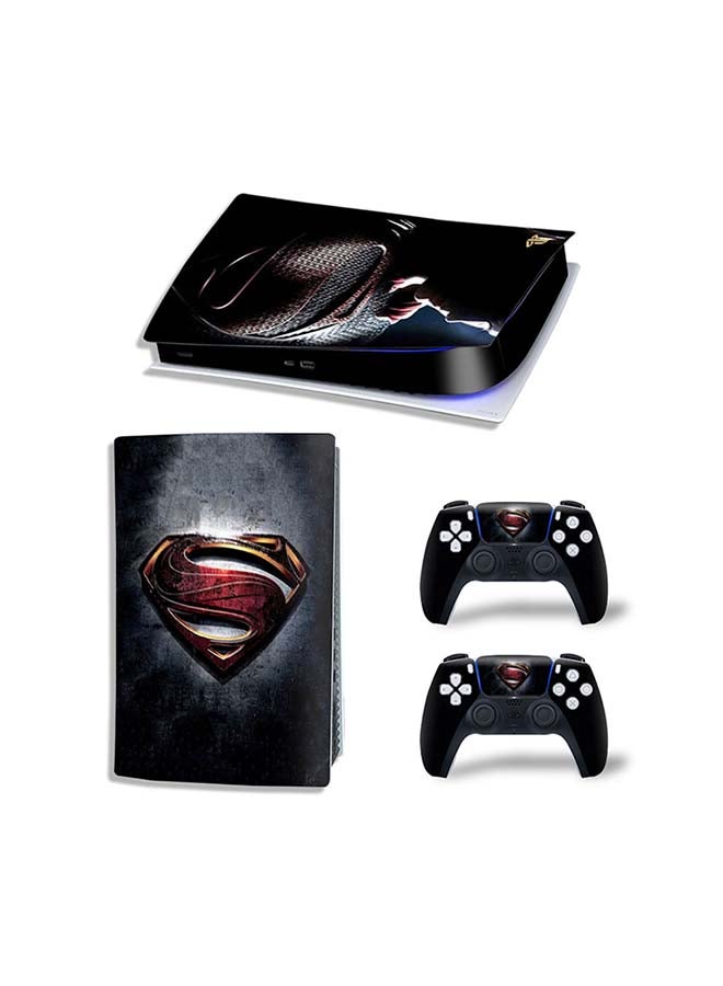 Vinyl Decal Console And Controller Decal Sticker Set For PlayStation 5 Digital Version 