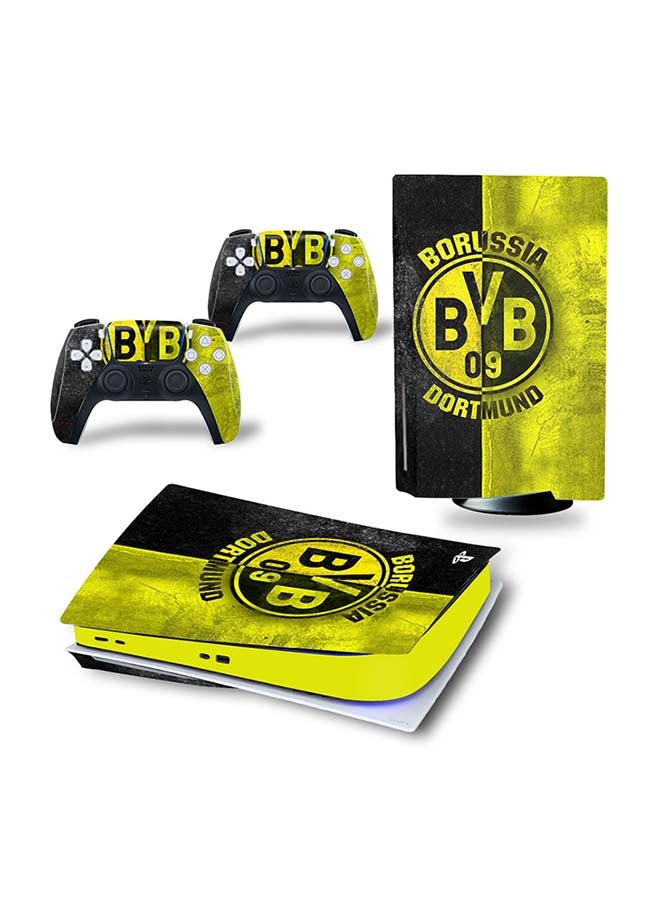 Vinyl Decal Console And Controller Decal Sticker Set For PlayStation 5 Digital Version