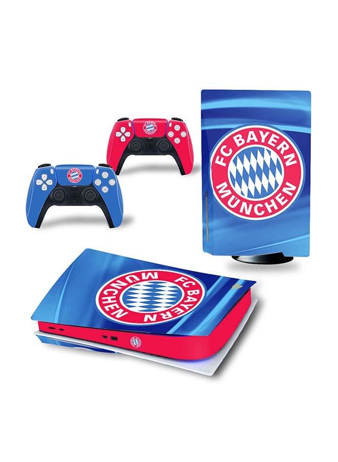 Vinyl Decal - Console And Controller Decal Sticker Set For PlayStation 5 Disc Version - Image 1