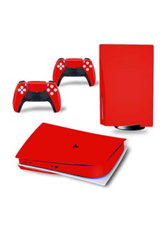 Console And Controller Decal Sticker Set For PlayStation 5 Disc Version