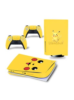 Console And Controller Decal Sticker Set For PlayStation 5 Disc Version