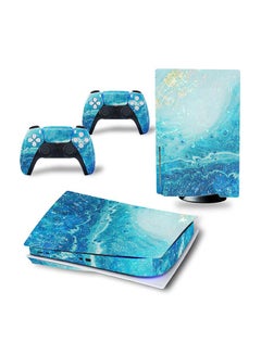 Console And Controller Decal Sticker Set For PlayStation 5 Disc Version