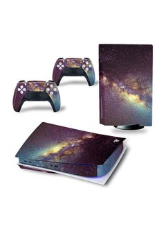 Console And Controller Decal Sticker Set For PlayStation 5 Disc Version