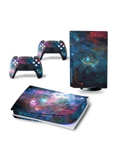 Console And Controller Decal Sticker Set For PlayStation 5 Disc Version
