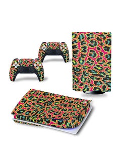 Console And Controller Decal Sticker Set For PlayStation 5 Disc Version