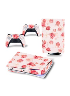 Console And Controller Decal Sticker Set For PlayStation 5 Disc Version