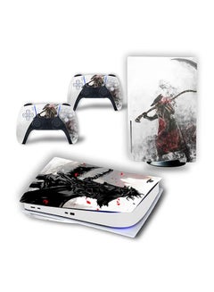 Console And Controller Decal Sticker Set For PlayStation 5 Disc Version