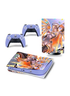 Console And Controller Decal Sticker Set For PlayStation 5 Disc Version