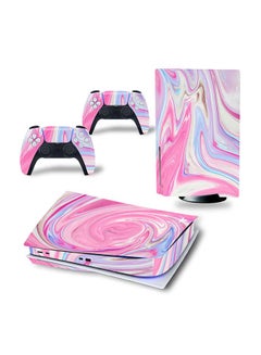 Console And Controller Decal Sticker Set For PlayStation 5 Disc Version
