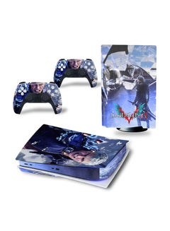 Console And Controller Decal Sticker Set For PlayStation 5 Disc Version