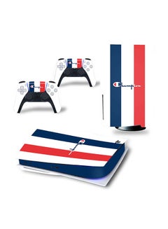 Console And Controller Decal Sticker Set For PlayStation 5 Disc Version