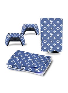Console And Controller Decal Sticker Set For PlayStation 5 Disc Version