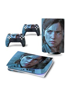 Console And Controller Decal Sticker Set For PlayStation 5 Disc Version