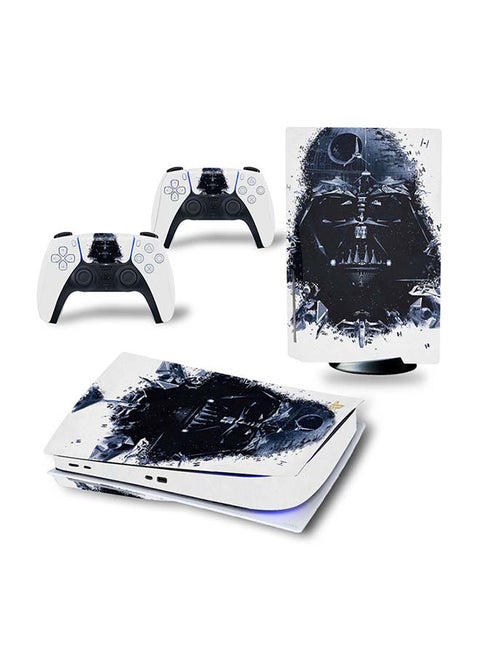 Console And Controller Decal Sticker Set For PlayStation 5 Disc Version