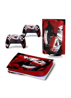 Console And Controller Decal Sticker Set For PlayStation 5 Disc Version