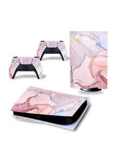 Console And Controller Decal Sticker Set For PlayStation 5 Disc Version