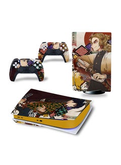 Console And Controller Decal Sticker Set For PlayStation 5 Disc Version
