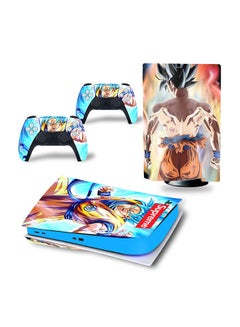 Console And Controller Decal Sticker Set For PlayStation 5 Disc Version