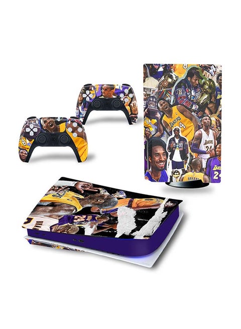Console And Controller Decal Sticker Set For PlayStation 5 Disc Version