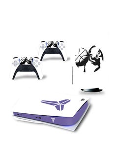 Console And Controller Decal Sticker Set For PlayStation 5 Disc Version