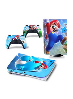Console And Controller Decal Sticker Set For PlayStation 5 Disc Version