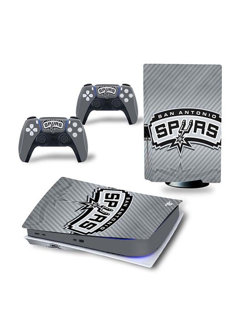 Console And Controller Decal Sticker Set For PlayStation 5 Disc Version