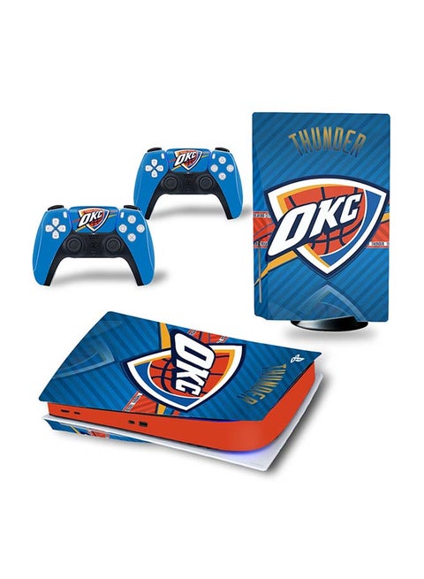 Console And Controller Decal Sticker Set For PlayStation 5 Disc Version