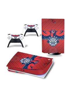 Console And Controller Decal Sticker Set For PlayStation 5 Disc Version