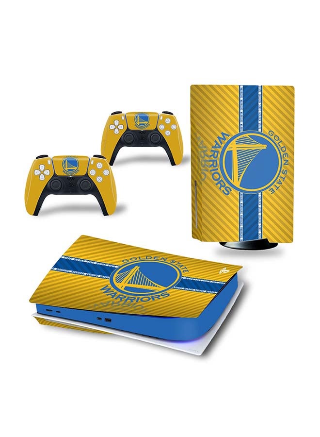 Vinyl Decal - Console And Controller Decal Sticker Set For PlayStation 5 Disc Version - Image 1