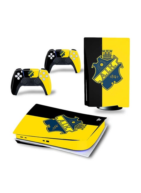 Console And Controller Decal Sticker Set For PlayStation 5 Disc Version