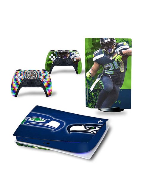 Console And Controller Decal Sticker Set For PlayStation 5 Disc Version