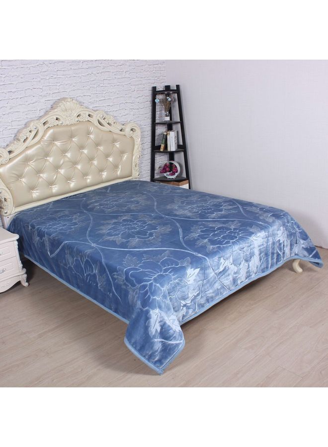 King Blanket fabric Light Blue 220 x 240cm